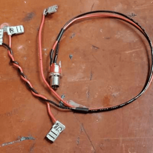 Picture of Laveo Dry Flush Toilet Replacement Part - Power Jack Plug with Wire Assembly