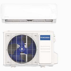 MRCOOL DIY 5th Gen EasyPro Single Zone Mini Split Complete System unit and condenser