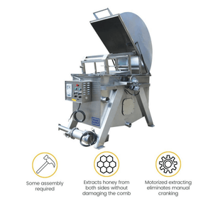 Mann Lake HH824 Horizontal 40 Frame Honey Extractor additional features