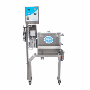 Milky Day Electric Butter Churn FJ32 with wheels and tilting mechanism