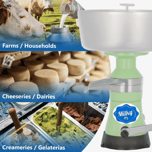Milky Day Manual Cream Separator FJ 85 HAP uses