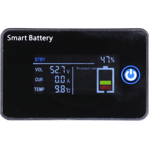 Picture of MillerTech 48V 50AH Golf Cart Battery (4850-BT) LED Screen