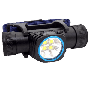 Picture of MillerTech Model 564 THE QUAD Rechargeable LED Millertech Headlamp