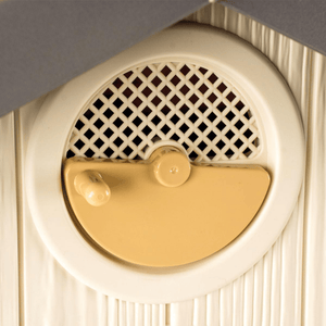 My First Chicken Coop - Stromberg's Chicken Coop for 5 Chickens with vent fully opened