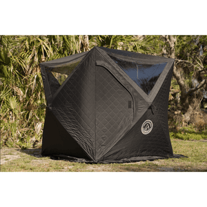 North Shore Sauna Mini Cube Sauna Tent Side View