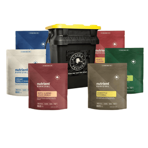 Nutrient Survival - Alaska Prepper Pay-Day Preps Bucket Kit