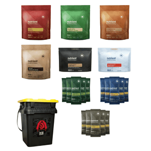 Nutrient Survival - Black Scout Survival 10-Day Emergency Food Supply