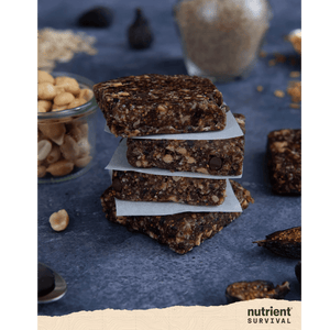 Nutrient Survival - Brain Omega 3 Bar - Fig and Roasted Peanut
