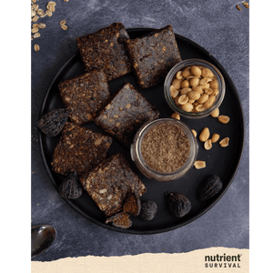 Nutrient Survival - Brain Omega 3 Bar - Fig and Roasted Peanut