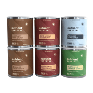 Nutrient Survival - Cereal Lover Kit #10 Cans