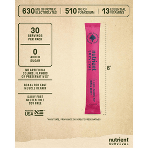 Nutrient Survival - Grab and Go Power Pack Charlie Collection (7 Pack)