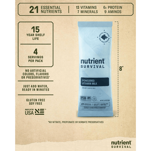 Nutrient Survival - City Prepping Survival Bucket