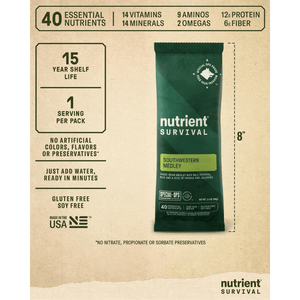 Nutrient Survival - City Prepping Survival Bucket