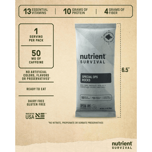 Nutrient Survival - Grab and Go Power Pack Bravo Collection (7 Pack)