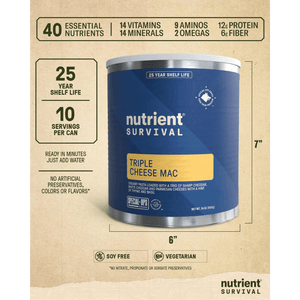Nutrient Survival - Entree Kit #10 Cans