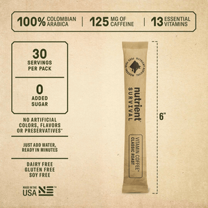 Nutrient Survival - Grab and Go Power Pack Alpha Collection (7 Pack)