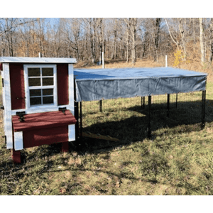 OverEZ Small Chicken Coop with covered run