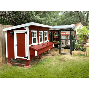 OverEZ XL Chicken Coop with run