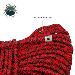 Overland Vehicle Systems Brute Recovery Performance Winch Line measurements