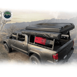 Overland Vehicle Systems Discovery Rack for Mid-Size Truck Short Beds x-ray view outdoors