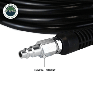 Overland Vehicle Systems EGOI Air Compressor Hose & Accessory Kit male coupler plug