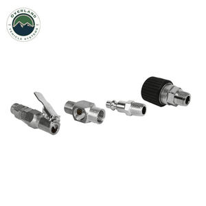 Overland Vehicle Systems EGOI Air Compressor Hose & Accessory Kit fittings