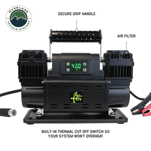Overland Vehicle Systems EGOI Portable Digital Air Compressor dual motor