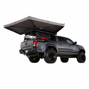Overland Vehicle Systems HD Nomadic 270 LTE Awning on top of Vehicle