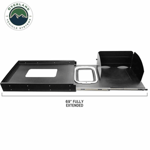 Overland Vehicle Systems Large Refrigerator Tray and Sink Slide - Fully Extended