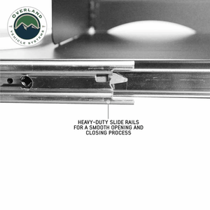 Overland Vehicle Systems Large Refrigerator Tray and Sink Slide - Slide Rails