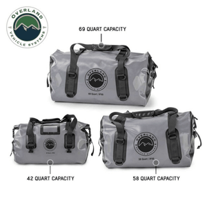 Overland Vehicle Systems Portable Dry Storage Bags Sizes