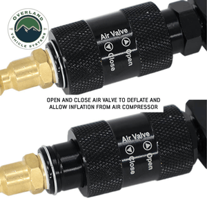 Overland Vehicle Systems Quick Flate Tire Inflation/Deflation Systems – 2 or 4 Tire Systems