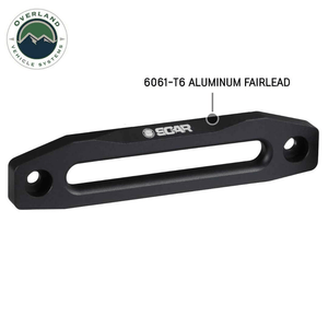 Overland Vehicle Systems Recovery Winch with Aluminum Fairlead