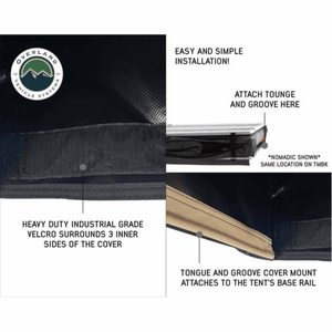 Overland Vehicle Systems Replacement Roof Top Tent Travel Cover Features