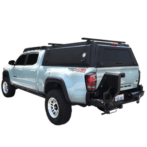 Overland Vehicle Systems Truck Cap for 2016 to 2023 Toyota Tacoma - 6 ft. bed