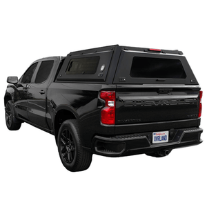 Overland Vehicle Systems Truck Cap for 2019 to 2026 GM Silverado/Sierra 1500 - 5.8 ft. Bed with Sliding Window Panels