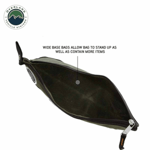 Overland Vehicle Systems Small/Medium Waxed Canvas Storage Bag 3-Piece Set – Heavy-Duty #12 Organizer Bags