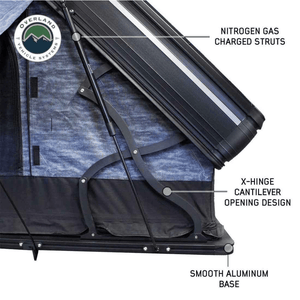 Overland Vehicle Systems XD Everest Cantilever Aluminum Hard Shell Roof Top Tent - Opening Design