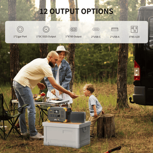 PECRON E1000LFP Multiple Output Ports