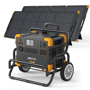 E2000LFP Only + 2 300W Solar Kit