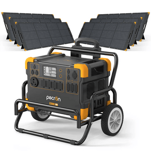 E2000LFP Only + 6 200W Solar Kit