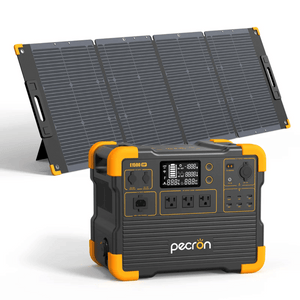 PECRON E1500LFP + 200W Solar Panel Kit