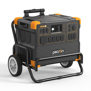 PECRON E3600LFP Portable Power Station with trolley