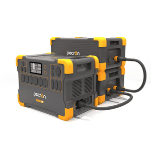 PECRON EB2000LFP + 2x EB3000-24V Expansion Battery