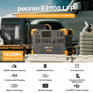 Pecron E2000LFP Power Output