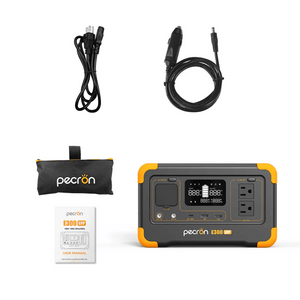 PECRON E300LFP Portable Power Station Inclusions