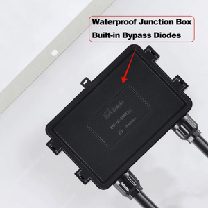 Rich Solar - MEGA 250 Watt Monocrystalline Solar Panel Junction Box