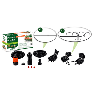 Riverstione Industries GENESIS Dripper Watering Kit - Drip Irrigation Kit 12ft