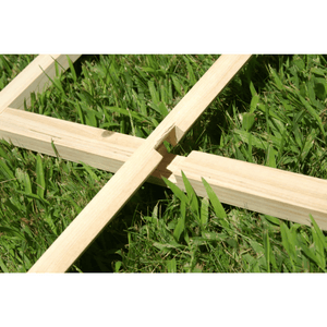 Riverstone EDEN Raised Garden Bed with Trellis, Frame Material