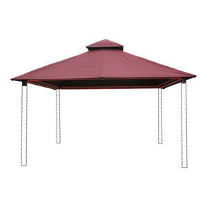 Riverstone Sun-Dura Maroon Gazebo Kit
